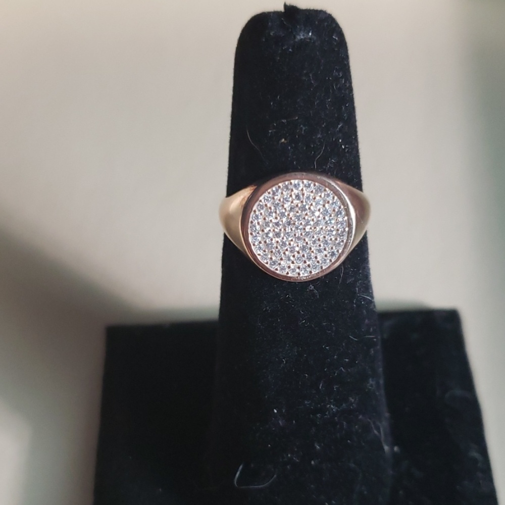 Gold on Sterling Silver .. ring 💍❗NEW❗